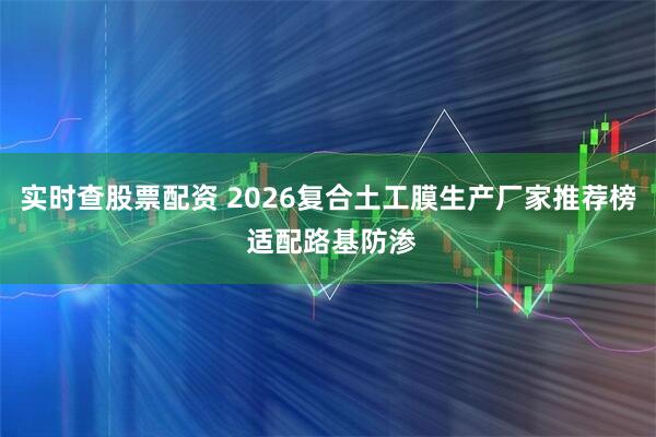 实时查股票配资 2026复合土工膜生产厂家推荐榜 适配路基防渗