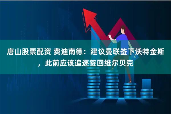 唐山股票配资 费迪南德：建议曼联签下沃特金斯，此前应该追逐签回维尔贝克